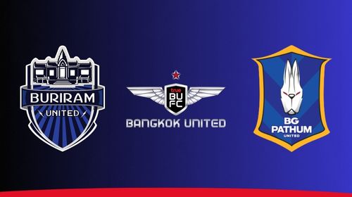 Buriram United, True Bangkok United and BG Pathum United