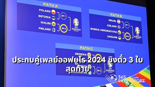 Euro 2024 has drawn the playoff